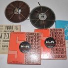 Lot 6 Soundcraft  Hi Fi FA-4 Royal Artist Concertape Recording 7" Reels Take Up