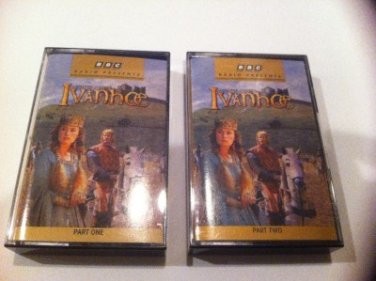 Set 2 BBC Radio Ivanhoe Part One Two Cassette Audio Book