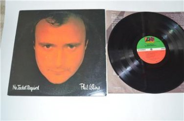 Phil Collins No Jacket Required Near Mint Vinyl Record LP