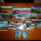 Lot 10 Vintage Arizona Postcards Hoover Dam Painted Desert Saguaro San Xavier
