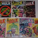 Lot of 7 The Incredible Hulk Comics 290 291 292 293 294 304 317