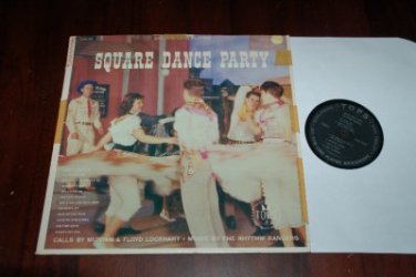 Square Dance Party The Rhythm Rangers Munyan Floyd Lockhart Tops L1501
