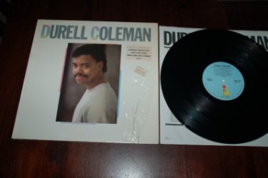 Durell Coleman Self Titled S/T NM Vinyl Record + Orig Lyric Inner Shrink