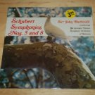 SEALED Vintage Schubert Symphonies No 5 8 Sir John Barbirolli Mint Vinyl Record