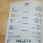 West Side Story Playbill An Evening Dinner Theatre Becky McSpadden Gary Harger