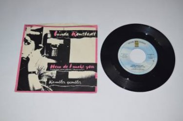 Linda Ronstadt How Do I Make You Rambler  Vinyl 45rpm 7" Record 45 Pic Sleeve