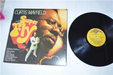 Super Fly Original Soundtrack Curtis Mayfield OST VG++ Vinyl Record LP Curtom