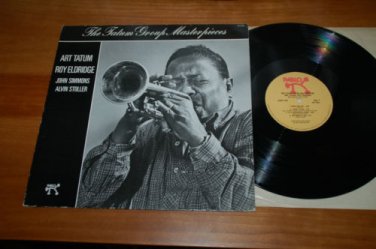 Art Tatum Group Jazz Masterpieces Roy Eldridge John Simmons Alvin Stoller Vinyl