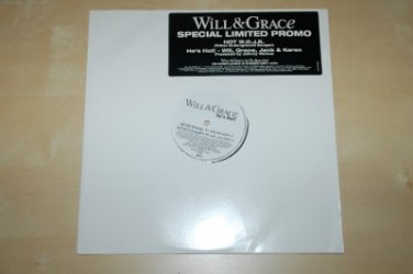 Will & Grace Limited Promo He's Hot Jack Karen W.G.J.K. 12" Near Mint Vinyl