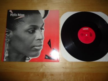 Phyllis Nelson I Like You 12" Single Vinyl Record Carrere 4Z9 05268