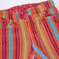 Girls size 4 Le Fromage et L'orange Boutique Colorful Striped Wide Leg Pants