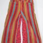 Girls size 4 Le Fromage et L'orange Boutique Colorful Striped Wide Leg Pants