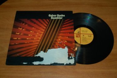 Gabor Szabo Rambler CTI 6035 Jazz Lp Record Vinyl is Near Mint Jacket is damaged