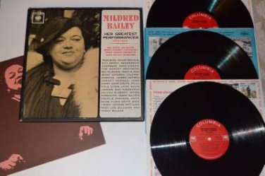 Mildred Bailey Her Greatest Performances 1929-1946 C3L 22 Columbia 2 eye Box Set