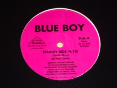 Blue Boy Hip Hop Will Never Stop Trolley Ride 12" Single NM Vinyl Record