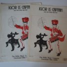 Lot 2 Vintage Igor is Captain Sheet Music Helen Ingle Ezell