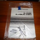 Vintage JVC AL-A10BK AL-A1BK  AL_A1BKX Turntable Record Owners Manual Paperwork