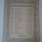 Vintage Pizzicati from Sylvia Leo Delibes Song Sheet Music Modern French Drawing