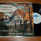 Campus Echoes 20 Years of Music from the King's College 1950s School Record LP