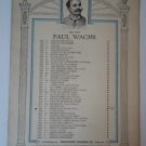Vintage L Elegante Mazurka de Salon Sheet Music Paul Wachs