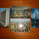 Lot 4 Vintage Real Photo United Nations UN Central Park Postcards NYC New York