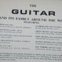 The Guitar and it's Family Around the World Banjo Ukulele Koto Balalaika Record