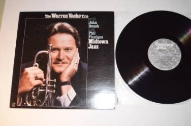 The Warren Vache Trio Midtown Jazz with John Bunch Phil Flanigan Vinyl Record LP