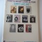That's What Love is For Can't Let Go Piano Guitar Vocal Pop Song Book Hal Leonar