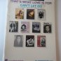 That's What Love is For Can't Let Go Piano Guitar Vocal Pop Song Book Hal Leonar