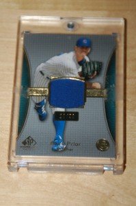 Upper Deck Mark Prior Cubs SP Game Used Premium Patch Card 10/50 PP-MP
