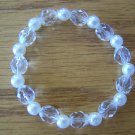 Crystal n' Pearl Bracelrt (MLJ-995)