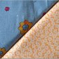 Orange Tiny Floral n' Ladybug Floral Print - TWO Fat Quarters (2872)