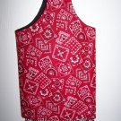 Tote Bag - Red Bandana Print