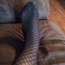 ASSETS  SHAPING  PANTY HOSE  SIZE 2 BLACK Diamond Patterned NEW