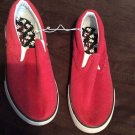 Boys' sz 3, CHEROKEE Red Athletic Casual Boat  Shoes