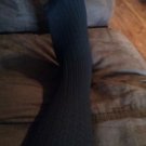 ASSETS Wishbone Pattern SHAPING PANTY HOSE SIZE 1 BLACK NEW
