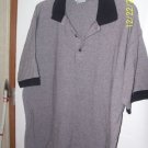 Miami T's  Size XLARGE Black/Olive Green Pre Owned Good Condition Polo T-Shirt