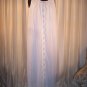 Mint condition vintage sheer ivory peignoir gown and robe
