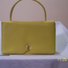 Cute little yellow-green rectangle handbag