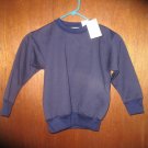 Genunine School Uniform Brand Navy Blue Sweatshirt Size 4 Free Shipping!
