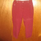 Just My Size Stretch Cranberry Denim Jeans Size 26W Free Shipping!