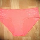 Fabulous by Victoria's Secret Incredibles Hiphugger Coral Mesh Inset/Flowers Med