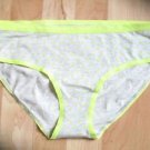 Victoria's Secret St. Patrick's Day Heather Gray Hiphugger w/4 Leaf Clovers XS