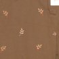 Appleseed's Petites Brown Embriodered Capri Pants Size 12P EUC Free Shipping!