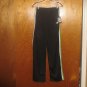 New Balance Boy's Track Pants Sweat Pants Black w/ Lime Green/White 14/16 NWT