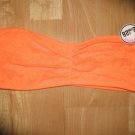 Victoria's Secret PINK Lace Bandeau Bra Bright Orange Size XSmall