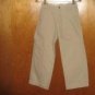 GAP Chino Original Adjustable Waist Khaki Slacks Size 10 EUC Free Shipping!