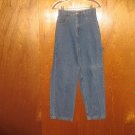 Izod Blue Denim Boy's Jeans Size 12 Carpenter Style Free Shipping!