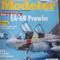 FineScale Modeler April 2005 EA-6B Tamiya F-16CJ AS-90 howitzer SH-34J
