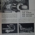 GE General Electric J47 turbojet / F-86 Sabre jet fighter ad